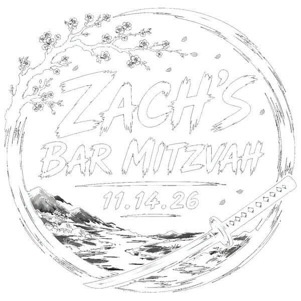 Zach's Bar Mitzvah Logo